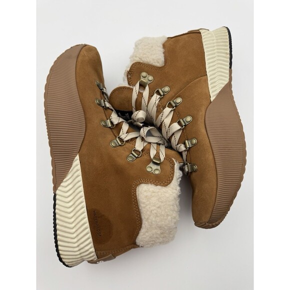 Sorel Out N About III Conquest Boots Women 10.5 Camel Brown Waterproof Cozycore - Picture 10 of 16